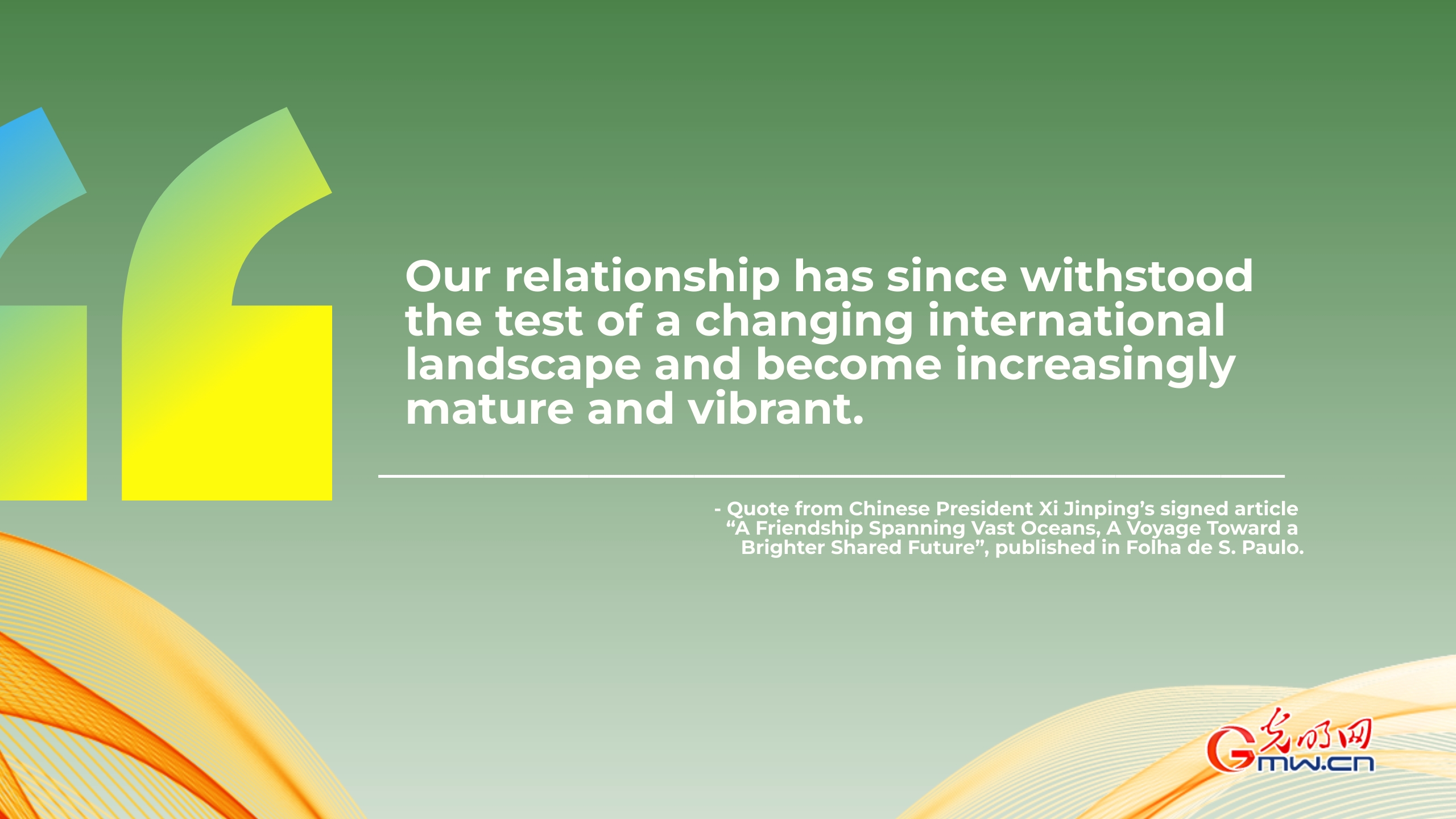 chinese president xi jinping on china-brazil cooperation and g20 vision